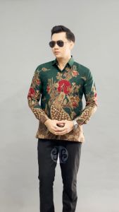 Batik Handara - Lintang Purnama Kemeja Pria Furing Erro