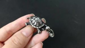 Fashion Creative Little Turtle Necklace for Men Women Stainless Steel Hip Hop Unique Animal Pendant Amulet Jewelry Dropshipping