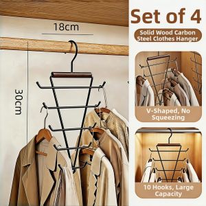 HALEXIONG | Storage Multi-Hang V-Shape Coat Hanger