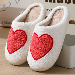JIFANPAUL | Warm Rainbow Fleece Slippers