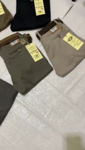 MC WISCER Celana Panjang Pria Chinos Model Slimfit Terbaru Kekinian Bahan Kanvas Distro Fashionable Viral