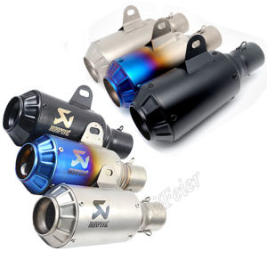 Ống Giảm Thanh Xe Máy Giao Diện 38-51Mm Thông Dụng Điều Chỉnh Hệ Thống Ống Xả Akrapovic Tailipe