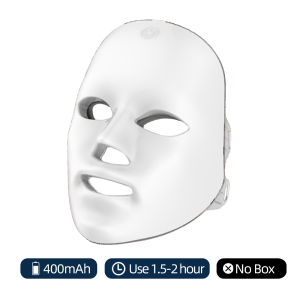 Foreverlily | foreverlily 7 Colors Photon Facial LED Mask Red Light Therapy Anti Aging Face Neck Beauty Mask Relaxation Treatment Anti-Wrinkle