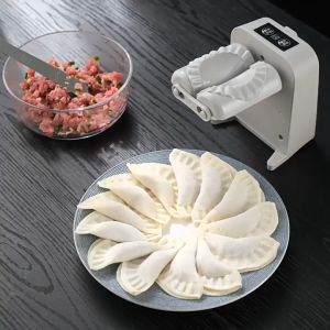 BABEDUO Full-automatic Electric Dumpling Machine Kitchen Household Dumpling Skin Machine Integrated Small Dumpling Press