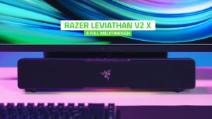 Loa đơn của máy vi tính Razer Leviathan V2 X (RZ05-04280100-R3M1) (công suất 50W)_Model: RZ05-0428 - Hàng Chính Hãng