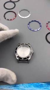 39mm Watch Case Modify Parts Solid Vintage BB58 Case Dome Sapphire Glass Fit NH34 NH35 NH36 ETA2824 PT5000 Movement