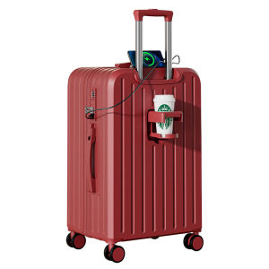 MIMANI | Red Wedding Dowry Luggage Set Large Capacity Password Lock