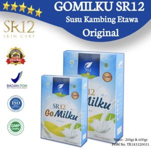 GOMILKU SR12 SUSU KAMBING ETAWA PREMIUM PENGGEMUK SUSU MENAIKKAN BERAT BADAN| GO MILKU SR12 MERINGANKAN ASAM LAMBUNG