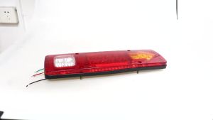 KEVANLY | 2Pcs 12V 24V 19LED Tail Lights Turn Signal Lamp Stop Lights For Trailer Lorries Boat Truck Car Light Assembly Reversing Lights