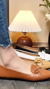 HOU Korean Fashion Women Doll Shoes Office Flat Shoes Daily Loafers # A-33 (35-40)