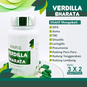 Obat TBC Batuk Berdarah Pneumonia Infeksi Paru - Verdilla Bharata Garansi 100% Original