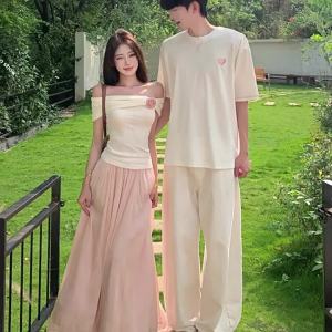 XILANDUO | Elegant Lace Off-Shoulder Fitted Long Skirt Set