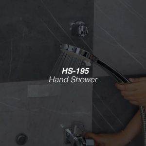 VONE Hand Shower Mandi Handshower Multi Fungsi Air SV-591 Putih Chrome