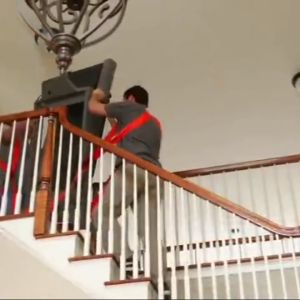 Tali Pengangkat Barang Berat Shoulder Lifting Moving Strap Webbing Sling Belt Magic Rope Furniture Mover