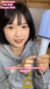 Akiracosme Hair Curler Egg Roll 32mm Portable Hair Waver 30 Million Negative Ions Hair Care Japan Akira Wave Curling Iron Hair Styling Tool 4 Temperature Setting
