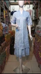 Dres Brukat Floy Maksi Busui, Dres Kondangan, dan Dres Natal Terbaru: Dres Jumbo dan Dress Rempel Kekinian Dress Wanita 2023