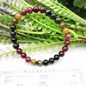 天然高级碧玺手串Natural High Grade Tourmaline Bracelet