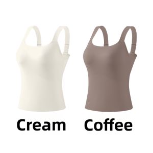 MsPai | Plus Size Padded Camisole Braless Wearable Thin Summer