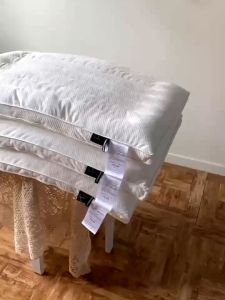 Hàng nhập khẩu Gối lông vũ siêu nhẹ 50x70cm