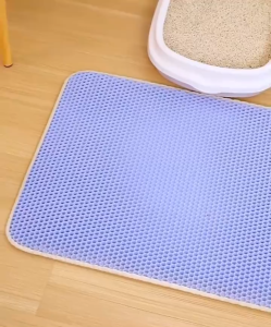 Realmpetz Double Layer Cat Litter Mat Trapping Mat Waterproof Washable Cat Litter Pad Carpet Kucing Cushion Mat 猫砂垫