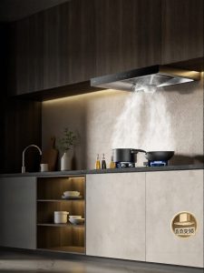 Powerful Net Suction Range Hood Large Kitchen