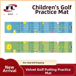FL | Cartoon Indoor Children Golf Practice Mat