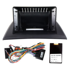 Màn Hình 9 Inch Cho BMW X3 E83 2004-2012 Đầu Radio Android Bảng Điều Khiển Mặt Trước 2 DIN Đầu Phát MP5 Mặt Nạ Bộ Chuyển Đổi