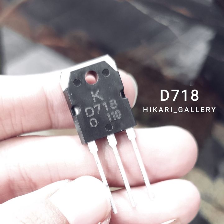 D718 D 718 TR Transistor Original Datasheet NPN TR KD718 D 718 | Lazada ...