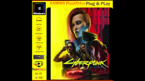 Cyberpunk 2077 Gaming USB Plug And Play. (Computer Desktop & Laptop)