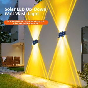 YUANMUXUAN | Solar Waterproof Outdoor Wall Light No Installation Required