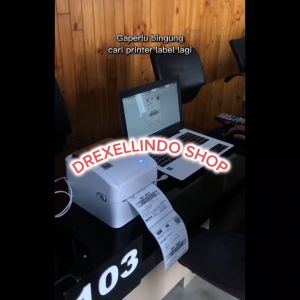 XPRINTER XP-420B 420B USB Thermal Printer Barcode Label Stiker