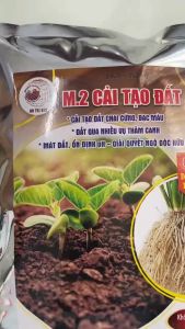 Cải Tạo Đất chai cứng bạc màu đất sau nhiều vụ thâm canh - tơi xốp đất - gói 1kg - phân bón vi sinh vật