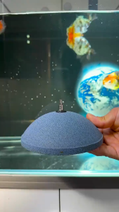 Batu Aerator Gelembung 15 cm Setengah Lingkaran Airstone Batu Aerasi Aquarium Kolam Bioflok by Zeng Aquatic