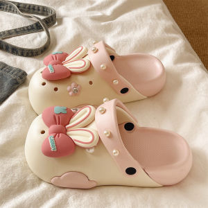 QIAOHUI | Anti-slip EVA Thick Sole Cute Summer Outdoor Slip On Clogs