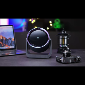 Wireless Wall Fan Portable Air Circulator Fan Rechargeable Wall Mounted Toilet Fan 2000mAh