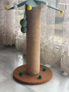 Cakaran kucing Pohon Kelapa Kucing Cat Scratcher Garuk Mainan Kucing Garukan Hewan Peliharaan