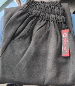 kulot lebar payung semi woll polos / bawahan wanita big size lp 120 cm