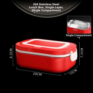 JXIEUM | Attractive Strongly Insulated Double-layered Compartment Lunch Box