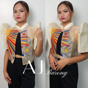 Sinag Bolero Modern Filipianiana top
