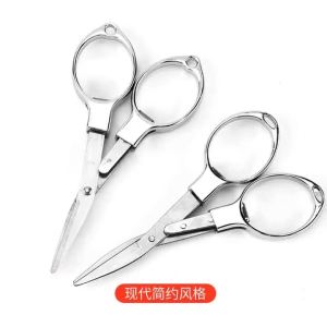 Kéo Gấp Gọn Bằng Thép Không Gỉ Kiểu Cổ Điển Dùng Để May Vá Cắt Vải Thêu Kéo May Dễ Thương Kèm Dụng Cụ Cắt Chỉ Dùng Được Cho Cả Nam Và Nữ
