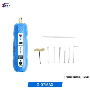 Bộ Dụng Cụ Tẩy Keo OCA Điện HZY G-07MAX Với Đèn LED Hiển Thị Bụi Màu Xanh Lá Cây Để Sửa Chữa Màn Hình Máy Mài Làm Sạch Phân Cực Bộ Dụng Cụ Cầm Tay