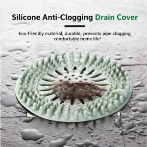 Silicone Sink Anti-blocking Strainer Bathtub Shower Floor Drain Stopper Hair Filter Kitchen Deodorant Plug Bathroom Accessories