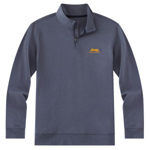 Jeep | Jeep Modal Fabric Long Sleeve Hoodie Sweatshirt Half Zipper Stand Collar Sports Shirt Mens Comfortable Breathable Casual Wear