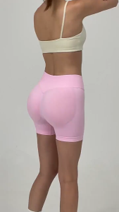 Hight Waist Sports Shorts for Women Running Cycling Yoga Fitness Gym Shorts Women Seamless Butt Lift Slim Fit Squat Proof Quick Dry Breathable Compression Tight Shorts
