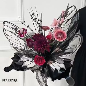 20 SET / 40 LEMBAR Flower Wraping Cellophane Kupu Kupu/ Kertas Buket Celophane Kupu Kupu KB55