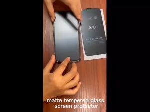 Paket 2in1 Tempered Glass & Anti Glare untuk Ponsel Samsung & Xiaomi