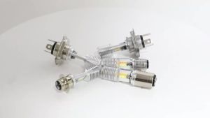 1PCS H4 P15D BA20D H6 Motorcycle Headlight Bulbs 12SMD 3030 Super Bright White Yellow High Low Beam Fog Light Play and Plug