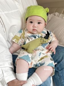 Baby Boy Summer Outfit Thin Short Sleeve Onesie Cute And Stylish Crawling Suit Summer Clothes for Babies Cotton Casual Wear