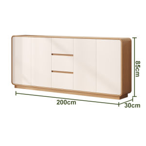 Vintage Style Multi-Function Cabinet Real Wood