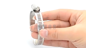 10pcs Hose Clamp 304 adjustable stainless steel pipe clamp Mini Fuel Line  Clip Hoop Optional Size for Air Water